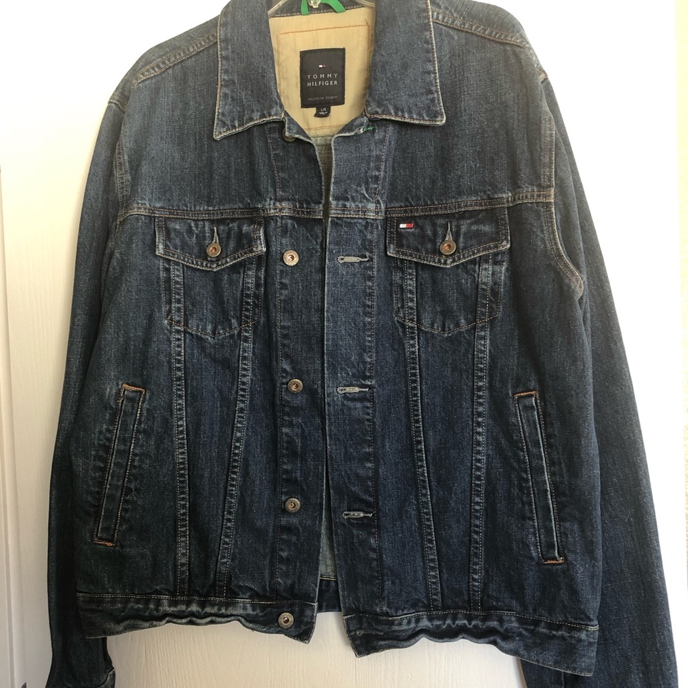 Authentic TOMMY HILFIGER denim jean jacket
